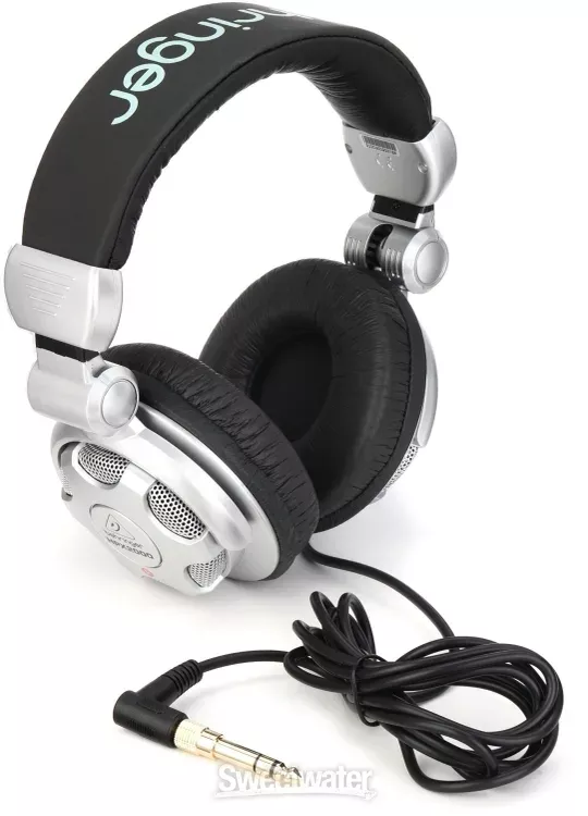 BEHRINGER HPX2000 DJ навушники закритого питу; Поворотні чаши;  АЧХ 20-20кГц; Адаптер-джек 6,3мм.