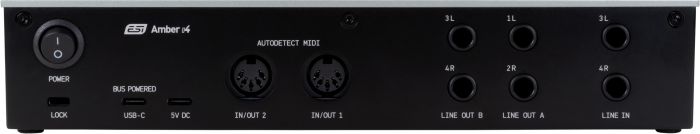 ESI Amber i4 USB-C аудіоінтерфейс 4-канальний