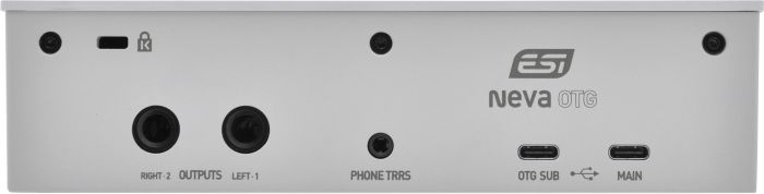 ESI Neva OTG USB-C аудіоінтерфейс, одночасне підключення до комп'ютера та мобільного пристрою, 24 біт / 192 кГц.