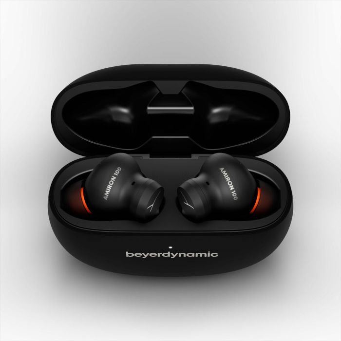 Beyerdynamic Amiron 100 TWS гарнитура In-Ear закрытого типа с Bluetooth 5.3, с мощными драйверами шумоподавления ANC, до 8 часов автономной работы на одном заряде, с зарядным устройством и футляром
