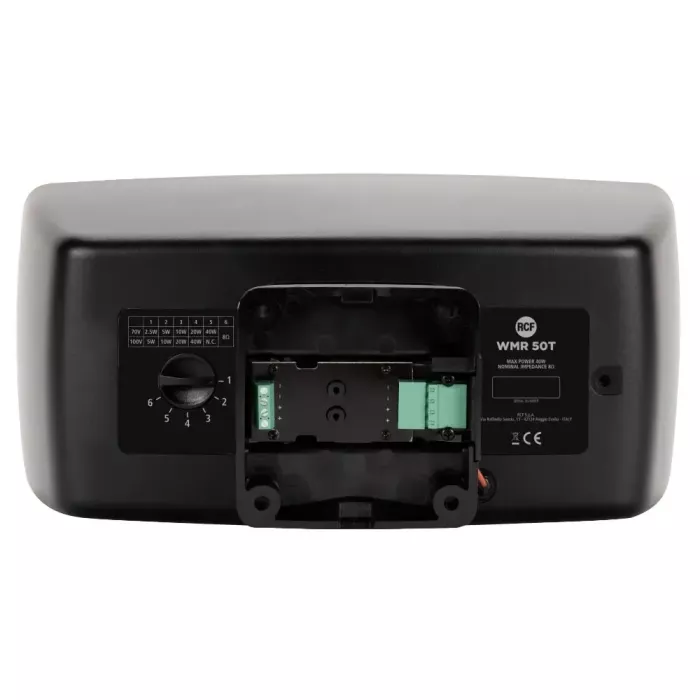 RCF WMR 50T Всепогодна, двосмугова акустична система (40 Вт, 100В/8 Ом) для терас та кафе