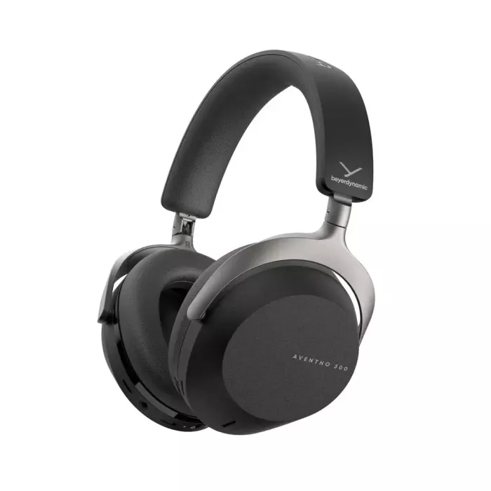 Beyerdynamic Aventho 300 black накладні навушники закритого типу з  bluetooth - шумоподавлення, автономна робота до 50 годин, адаптація до рухів, вага 220 гр