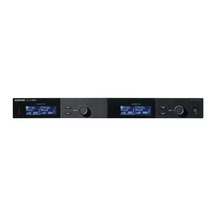 SHURE SLXD4Q+E-G65 Приемник для радиосистемы