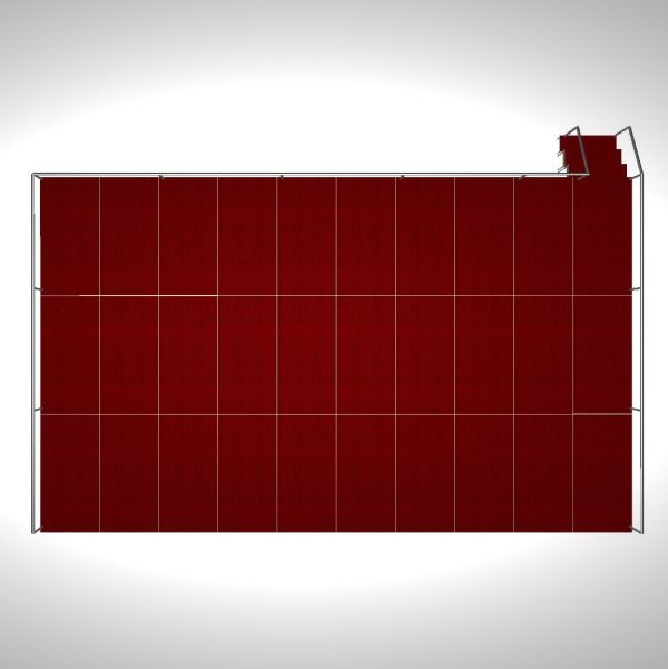 Подіум розбірний 10х6м.