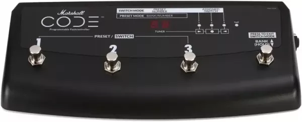 Футсвіч для підсилювачів Marshall CODE 4 Way PEDL-91009