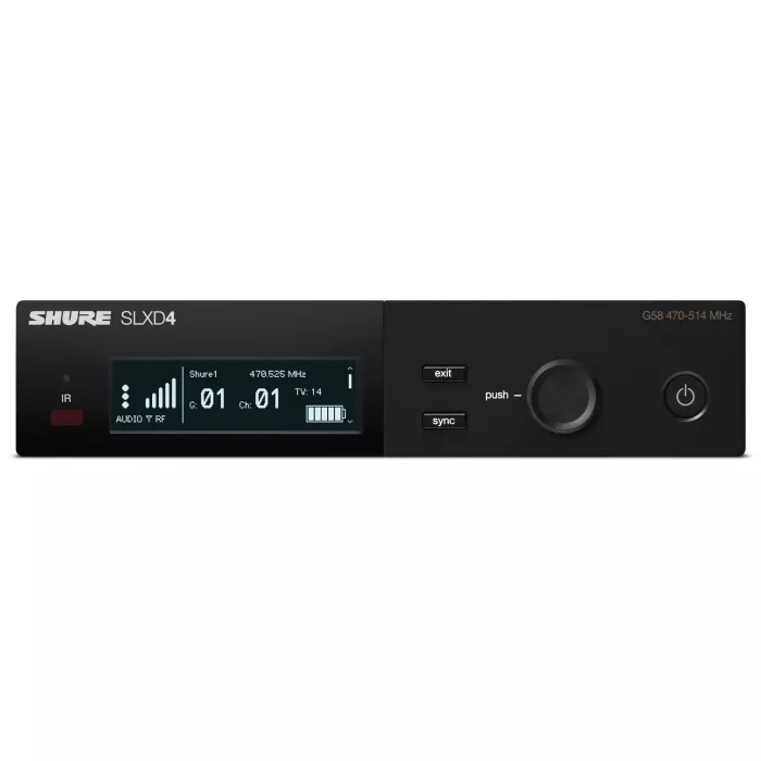 SHURE SLXD4E-H56 Приемник для радиосистемы