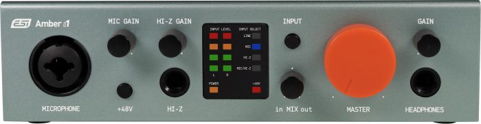 ESI Amber i1 компактний USB-аудіоінтерфейс професійного рівня, 24 біт / 192 кГц