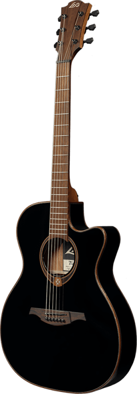 Гітара електроакустична Lag Tramontane T118ASCE-BLK