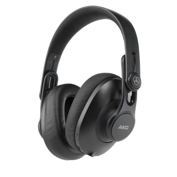 AKG K361-BT складні Bluetooth навушники закритого типу для блогерів та подкастів. Овальні чаши. Поворотний механізм для моніторингу одним навушником. Із кабелем. Вага 220г.