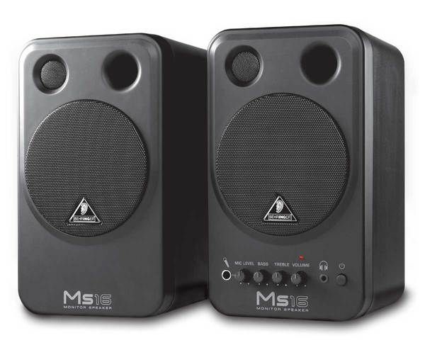 Студійний монітор BEHRINGER MS16 Студійний монітор BEHRINGER MS16
