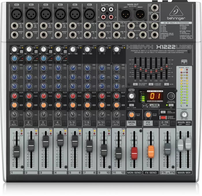 BEHRINGER XENYX X1222USB Мікшерний пульт