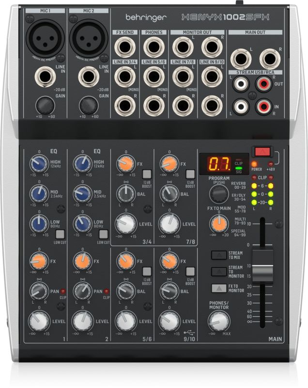 BEHRINGER XENYX 1002SFX Мікшерний пульт