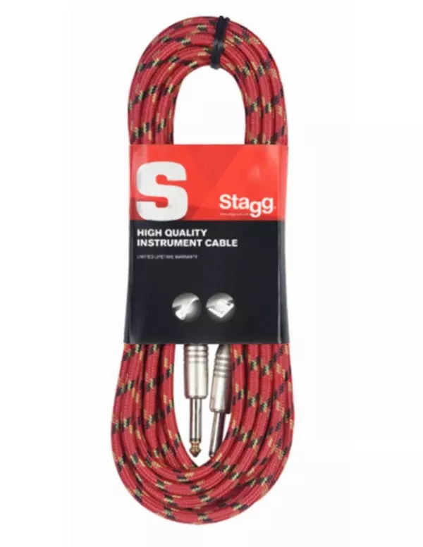 STAGG N SGC3VT RD інструментальний кабель