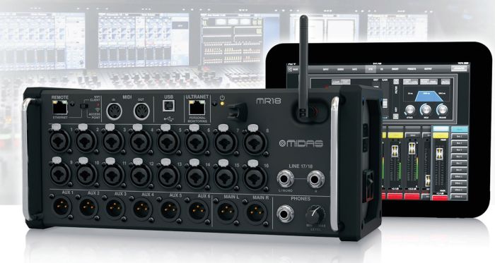 MIDAS MR18 Цифровий мікшер