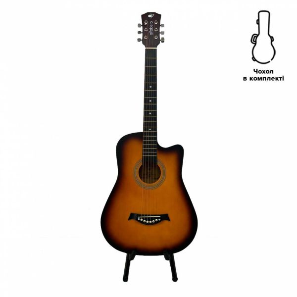 Електроакустична гітара Alfabeto TravelerEQ Sunburst