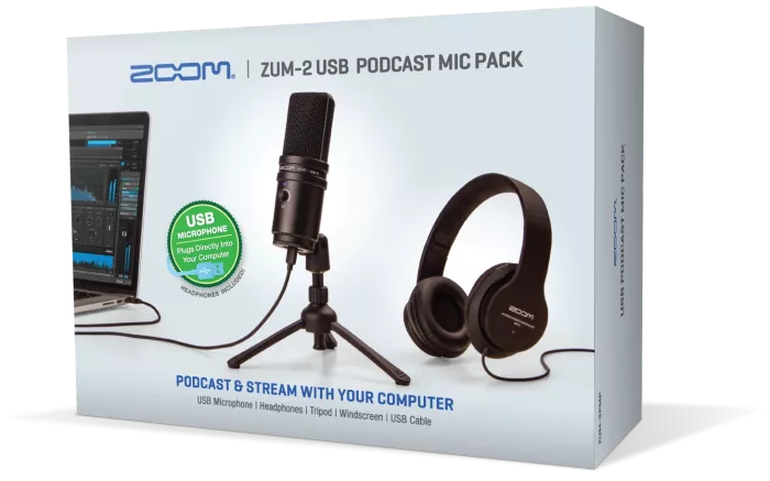 Zoom ZUM-2PMP Набір для подкастів