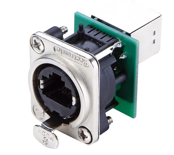 Разъем панельный ETHERCON RJ45 Seetronic SE8FDP