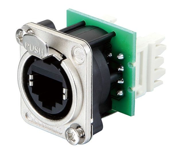 Разъем панельный ETHERCON RJ45 Seetronic SE8FDV-Y110