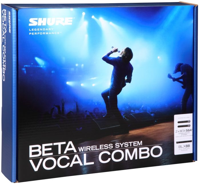 SHURE BLX288E/B58 Радіосистема