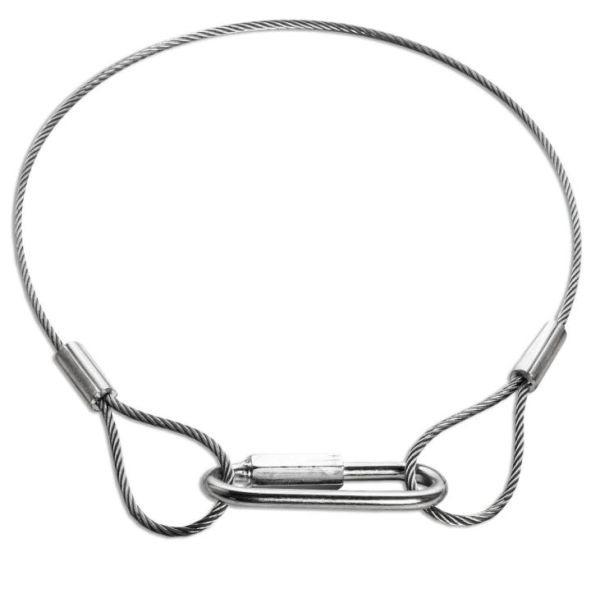 Трос страхувальний PRO LUX SAFETY 3 мм, довжина 750 мм