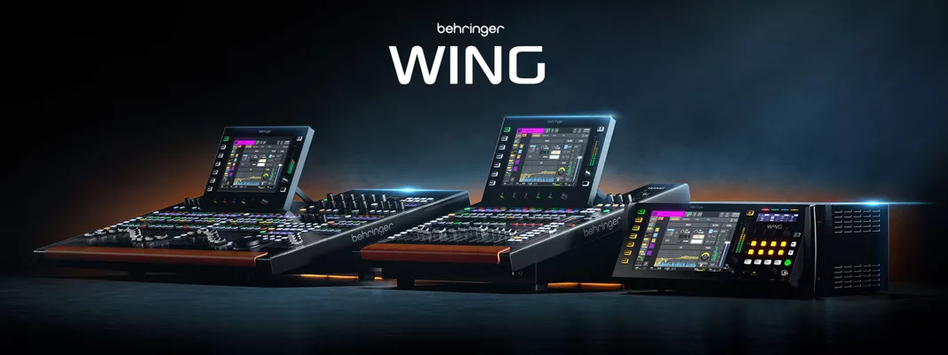 Цифровой микшерный пульт Behringer WING BK