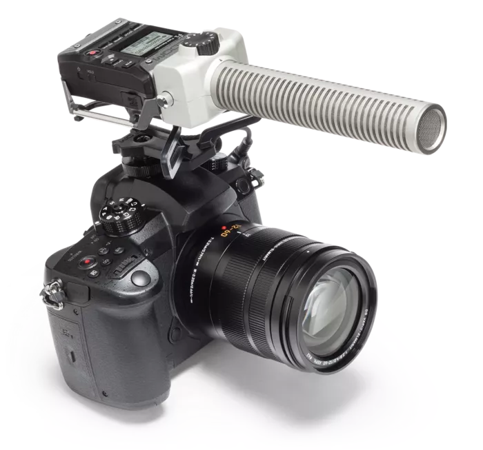 Zoom F1-SP аудіорекордер 2-канальний з суперкардіоїдним мікрофоном-пушкою Zoom SGH-6