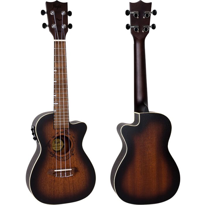 Укулеле Flight DUC380 CEQ Amber Concert