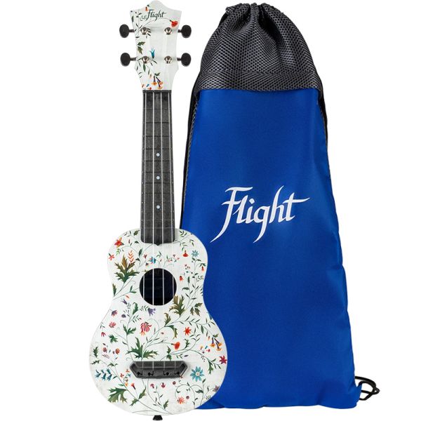 Укулеле Flight UTS-40 FLOWER Ultra travel