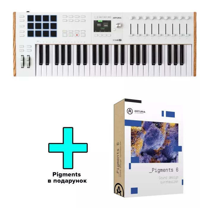 MIDI-клавиатура Arturia KeyLab 49 mk3 + Arturia Pigments