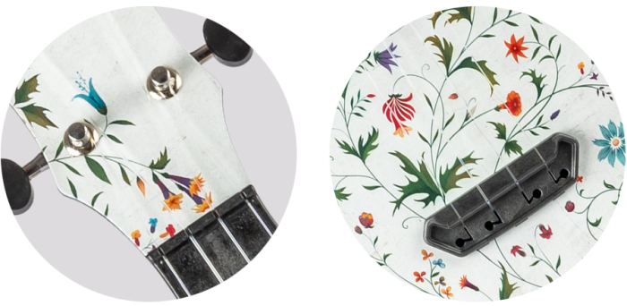 Укулеле Flight UTS-40 FLOWER Ultra travel