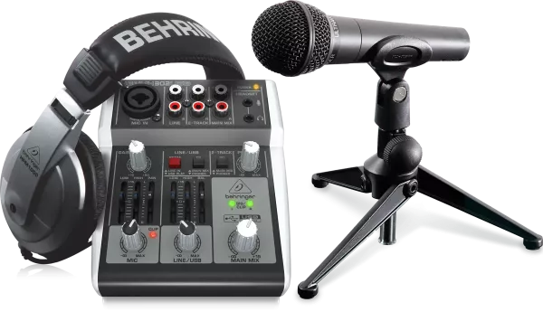  BEHRINGER PODCASTUDIO 2 USB Комплект для звукозаписи