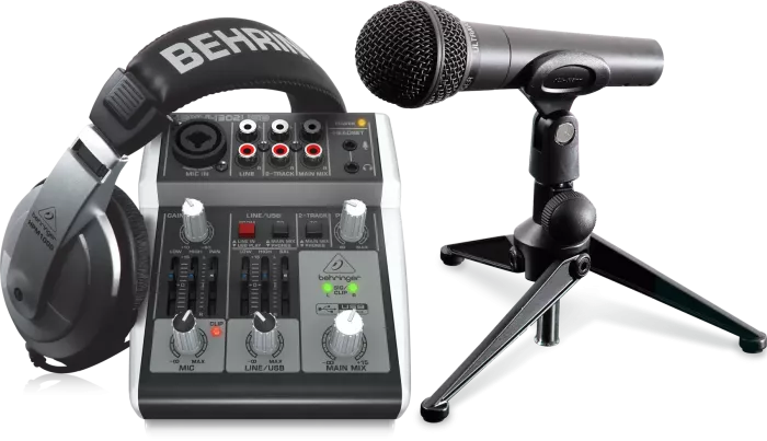 Комплект для звукозапису BEHRINGER PODCASTUDIO 2 USB