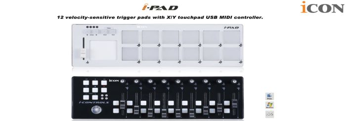 MIDI-контроллер Icon iPad (Белый)