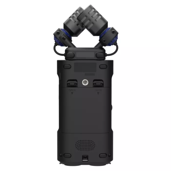 Zoom H5studio рекордер для студії та поля з 32-біт Float, багатоканальний одночасний запис (4 ізольовані доріжки + стерео мікс)