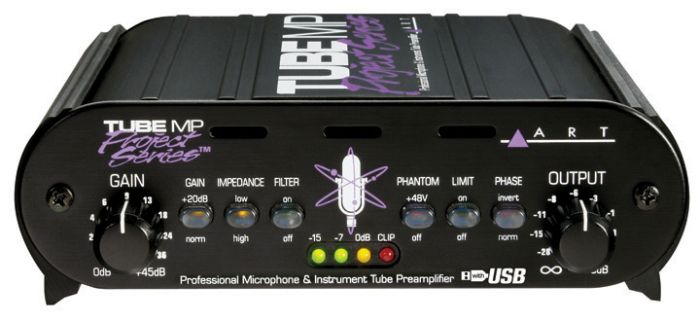 Предусилитель ART Tube MP Project Series USB