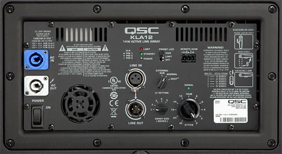 Элемент линейного массива QSC KLA12 black