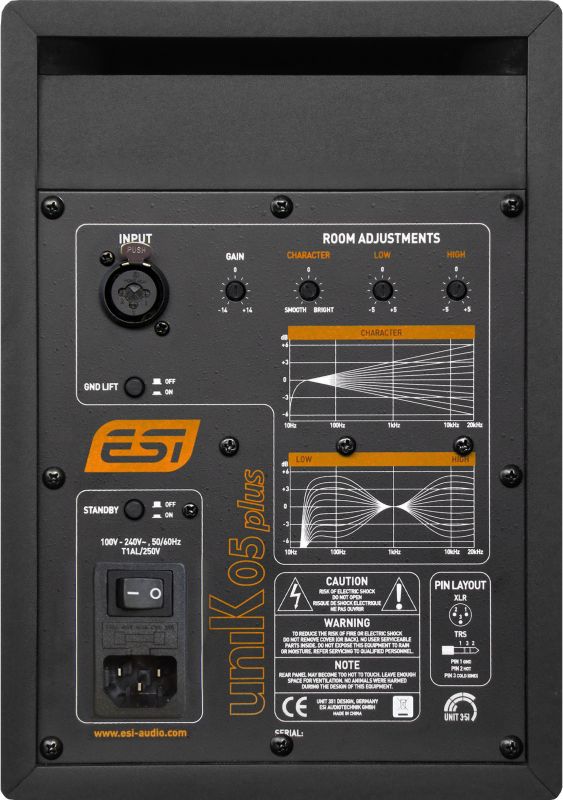 Активний студійний монітор ESI uniK 05+