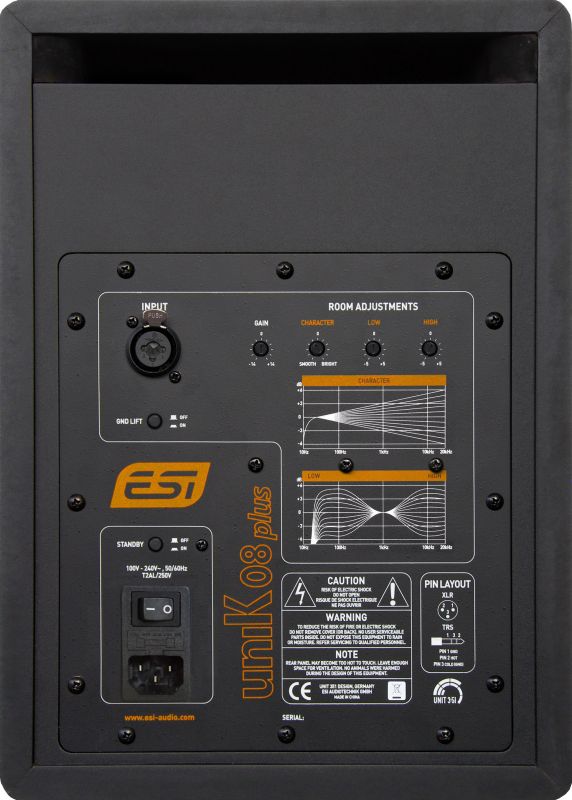 Активний студійний монітор ESI uniK 08+