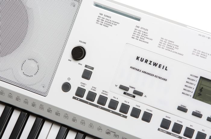 Kurzweil KP110 WH синтезатор з автоакомпанементом