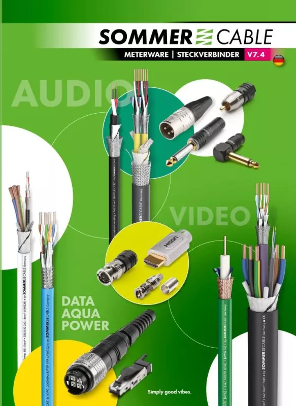 Sommer Cable 500-0281-2 + Seetronic (XLR/PowerCon) IP65 комбінований силовий + DMX кабель із захистом IP65, довжиною 1,5м