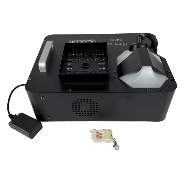 Free Color SM028 LED UP 1500 Вт Димогенератор вертикальний; з підсвічуванням