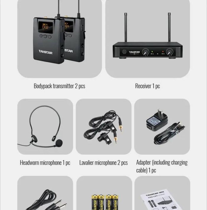 TAKSTAR X3PP UHF радиосистема