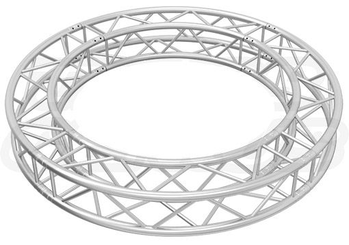 Круг из ферм серии U250QB радиусом 2,0 м. в 4 частях