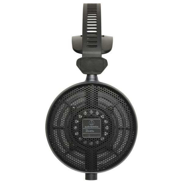 Audio-Technica ATH-R70X референсные мониторные наушники открытого типа; АЧХ 5-40 000 Гц; Отдельное подключение каждого динамика; В комплекте 6,3 мм адаптер-джек, чехол для хранения; Вес 210 г.