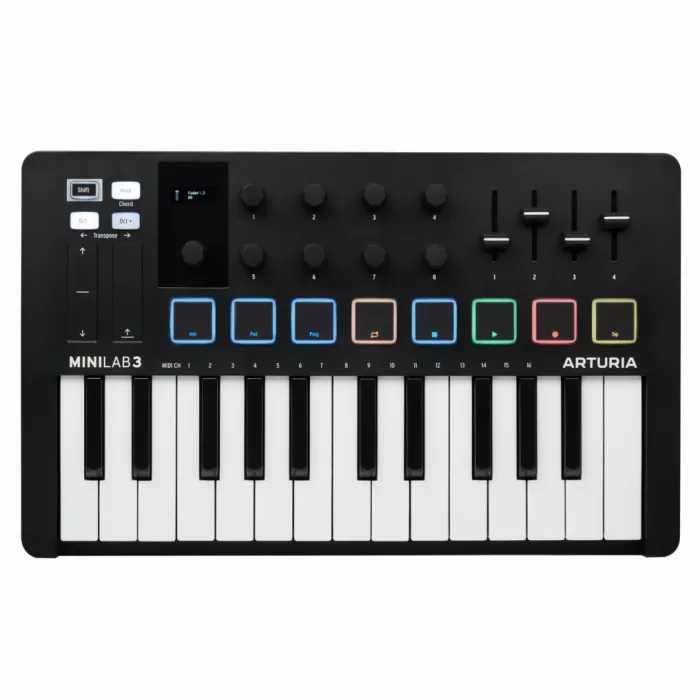 MIDI-клавиатура Arturia MiniLab 3 + Arturia Analog Lab V