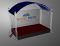 Сцена разборная с арочной крышей 10х6