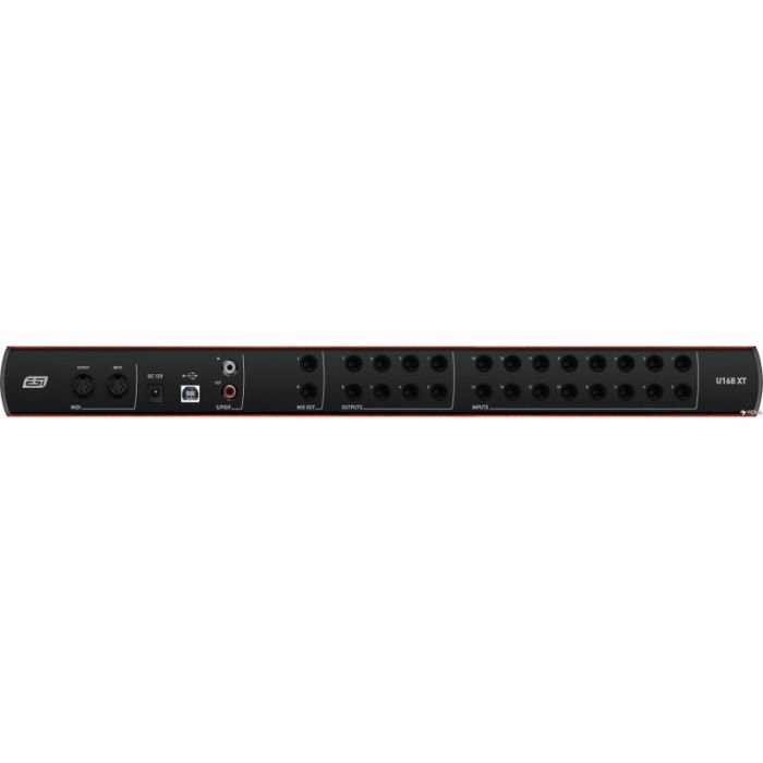 ESI U168 XT професійний USB 2.0 аудіоінтерфейс із 16 входами та 8 виходами, з роздільною здатністю 24 біт / 96 кГц