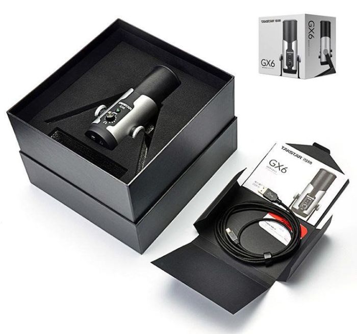 TAKSTAR GX6 USB микрофон для стриминга