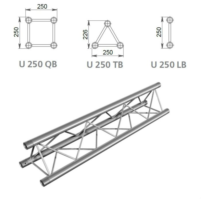 Ферма трикутна U-250 4,0 м