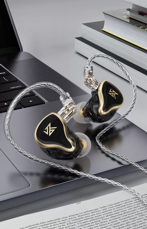 Наушники KZ Audio ZAS BLACK NO MIC